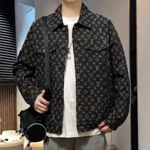 AAA Louis Vuitton Coat Red Jacquard