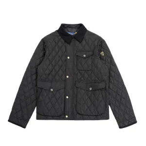 Designer Ralph Lauren Jacket Blue Corduroy