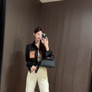 Aaa Loewe Leather Shirt