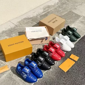Luxury Louis Vuitton Rubber Sneakers For Spring
