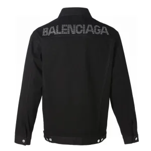 Super Clone Balenciaga Outerwear Red Denim