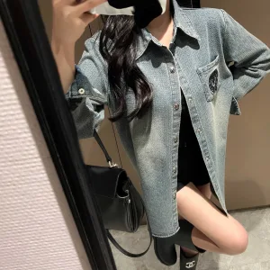 High Quality Aaa Chrome Hearts Denim Shirt