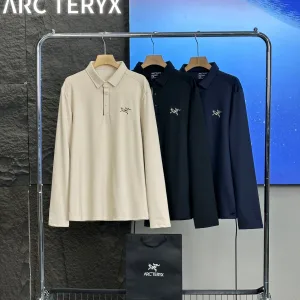 Reps High Quality Archaeopteryx Long-Sleeved Shirt Red Cotton Polyester Nylon Spandex Autumn