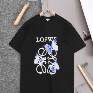 Designer Loewe Short-Sleeved T-Shirt Color Cotton Pure