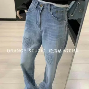 High Quality Luxury Loewe Jeans For Spring