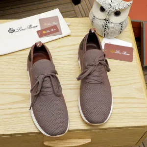 Designer Loro Piana Cowhide Casual Shoes
