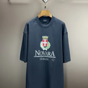 High Quality Balenciaga Short-Sleeved Shirts Color Cotton Pure