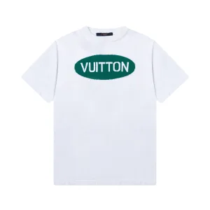 Designer Louis Vuitton Jacquard Short Sleeves