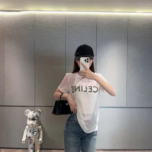 1:1 Luxury Celine Jacquard Short Sleeves