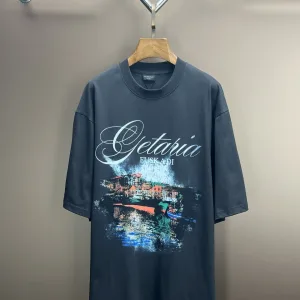 High Quality Balenciaga Short-Sleeved Shirts Color Cotton Pure