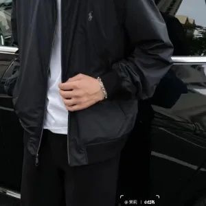 Reps Ralph Lauren Outerwear Red Cotton Pure Easy To Match Spring Autumn Embroidery