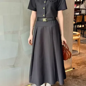 High Quality Luxury Dior Midi Skirt