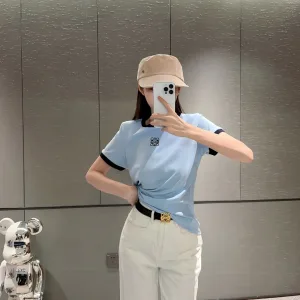 High Quality Designer Loewe Cotton Short Sleeves