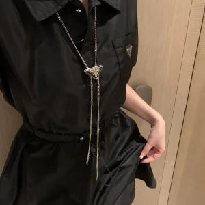 Designer High Quality Prada Lace Dress