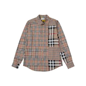 Luxury Burberry Cotton Long-Sleeved Shirt