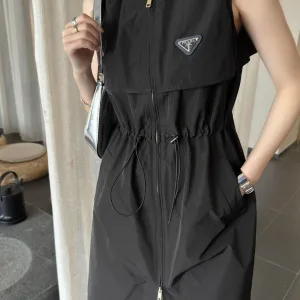 High Quality Luxury Prada Sleeveless