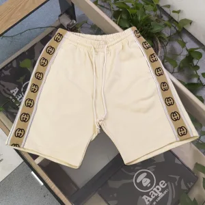 Luxury AAA Gucci Shorts Red Adjustable Drawstring Street Style