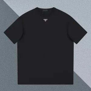 Aaa High Quality Prada Cotton Short Sleeves For Summer