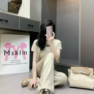 Designer Miu Miu Short-Sleeved Shirts