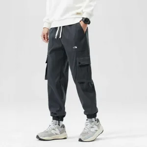 Designer AAA The North Face Cargo Pants Red Nylon Spandex Street Style Spring Autumn
