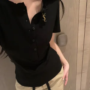 High Quality Designer Saint Laurent Short-Sleeved Shirt