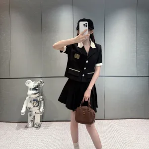 Luxury Aaa Miu Miu Short-Sleeved Shirts