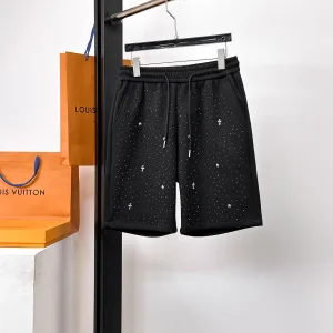Luxury Aaa Chrome Hearts Breathable Fabric Shorts For Summer