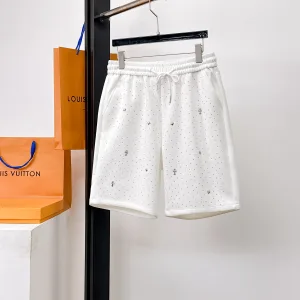 High Quality Luxury Chrome Hearts Breathable Fabric Shorts For Summer
