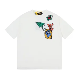 Aaa Louis Vuitton Jacquard Short-Sleeved Shirts