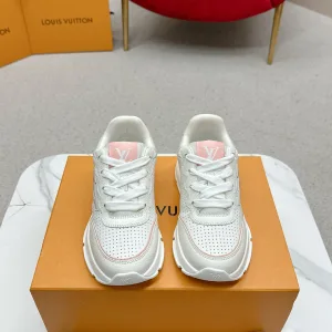 Luxury Louis Vuitton Calfskin Sneakers For Spring