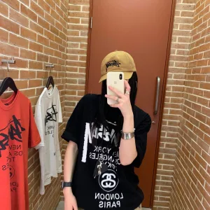 Super Clone Stussy Short Sleeves Ash Cotton Combed