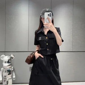 Designer High Quality Miu Miu Short-Sleeved Shirts