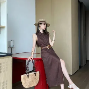 High Quality Aaa Loewe Linen Sleeveless
