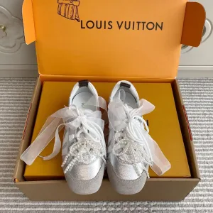 Super Clone Louis Vuitton Sneakers Ash Sheepskin Suede Cowhide Pu Outsole Tpu Spring Summer