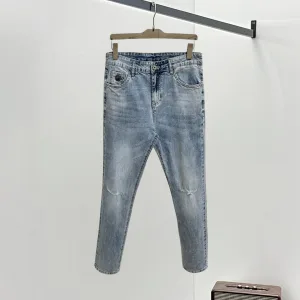 Luxury High Quality Chrome Hearts Denim Jeans For Summer