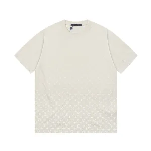 Super Clone AAA Louis Vuitton Short Sleeves Orange Cotton