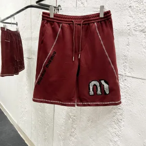 Luxury Designer Miu Miu Shorts For Summer