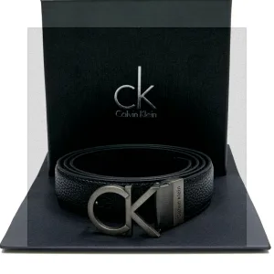 Designer Calvin Klein Belt Red Genuine Leather Easy To Match