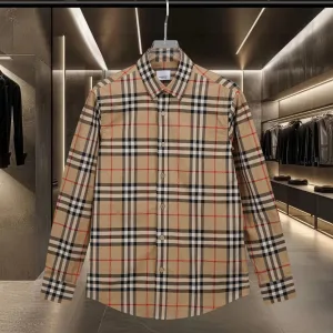 Luxury Burberry Cotton Long-Sleeved Shirt