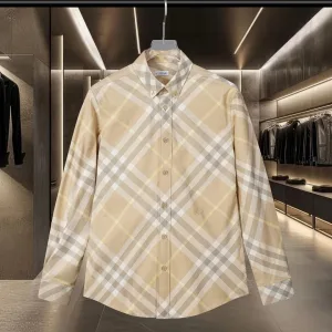 Luxury Burberry Cotton Long-Sleeved Shirt
