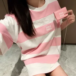 Luxury Miu Miu Short Sleeves