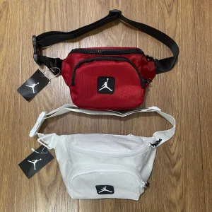 Designer Luxury Jordan Fanny Pack Red Oxford Cloth