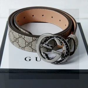 Designer High Quality Gucci Belt Red Understated Luxury