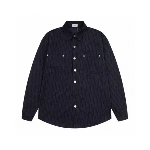AAA Designer Dior Shirts Blue