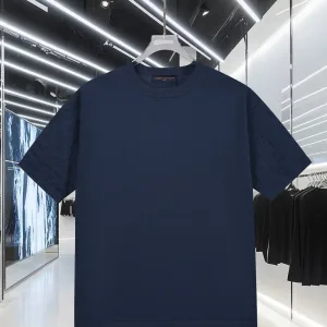 High Quality Luxury Louis Vuitton Jacquard Short Sleeves For Spring