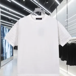 High Quality Aaa Louis Vuitton Jacquard Short Sleeves For Spring