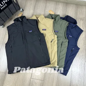 High Quality Designer Patagonia Jacket Red Fleece Double-Layer Fabric Autumn Winter