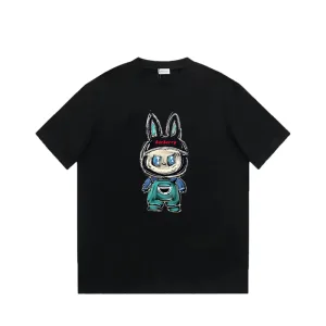 Luxury 1:1 Burberry Cotton Short-Sleeved T-Shirt