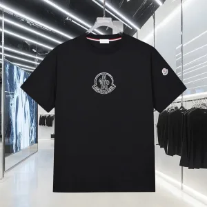 Reps Moncler Short-Sleeved T-Shirt Ash Cotton