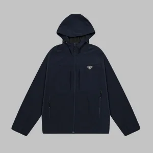 Luxury High Quality Prada Waterproof Fabric Coat For Autumn